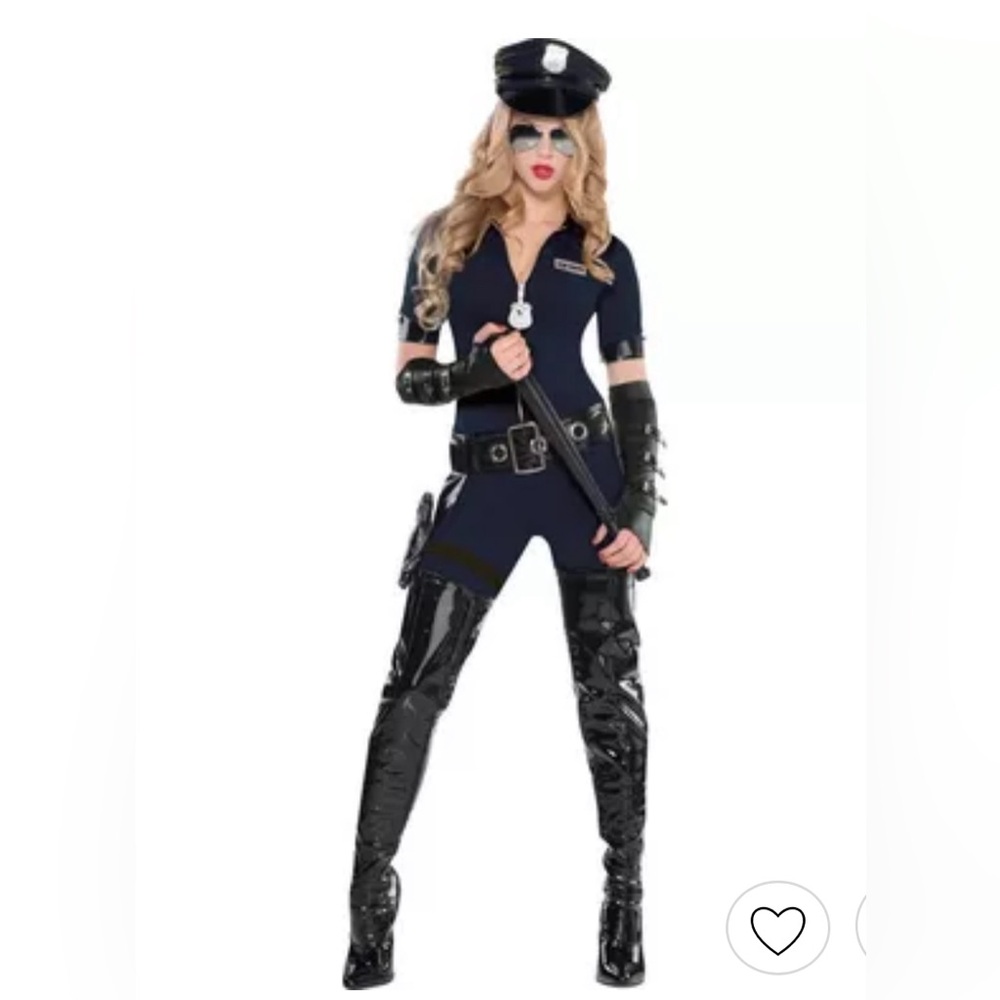 Adult women’s cop costume